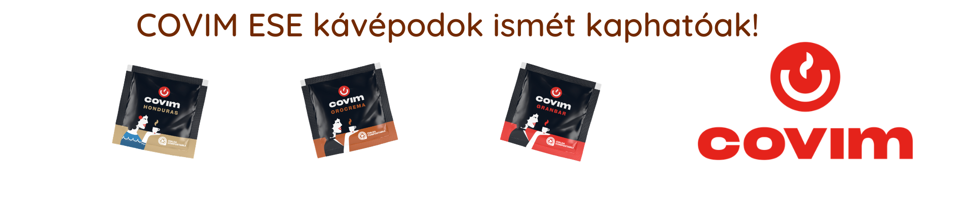 COVIM ESE kávépodok