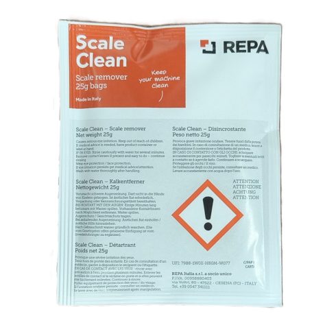REPA Vízkőoldó, vízkőtelenítő por kávégépekhez 1x25g