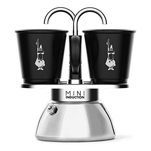 BIALETTI Mini Express szett indukciós 2 adagos kotyogó fekete 