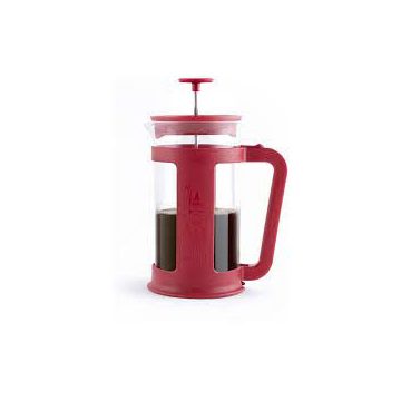  BIALETTI Coffee press smart kávéfőző, kávékészítő-piros 350 ml