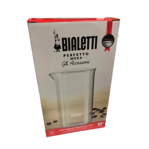 BIALETTI french press dugattyús kávéfőzőhöz tartalék üveg 1 liter