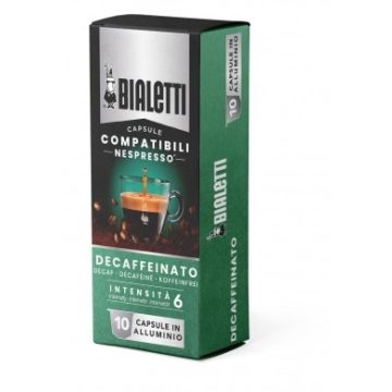    BIALETTI Nespresso kompatibilis kapszula Koffeinmentes - 10db