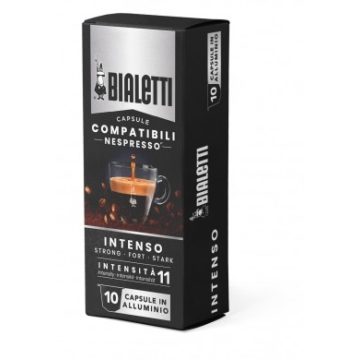  BIALETTI Nespresso kompatibilis kapszula Intenso - 10db