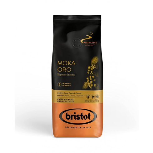 BRISTOT DIAMANTE MOKA ORO őrölt kávé szelepes 250g