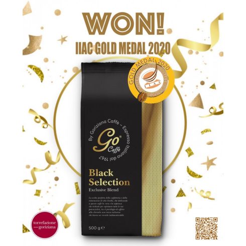 GO CAFFÉ Black Selection szemes kávé 500g 