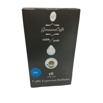   GORIZIANA CAFFÉ kávépod decaffeinato koffeinmentes E.S.E. pod 18db
