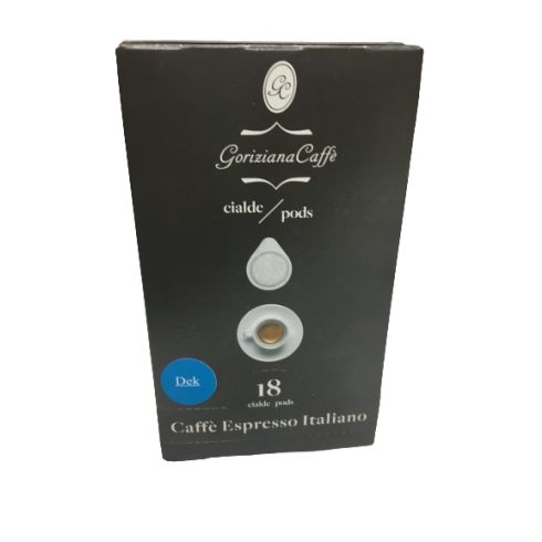 GORIZIANA CAFFÉ kávépod decaffeinato koffeinmentes E.S.E. pod 18db