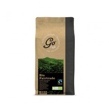 GO CAFFE Bio Fair trade 500g szemes kávé, biokávé