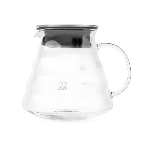 HARIO RANGE SERVER V60-02 MICROWAVE-600ml Clear 