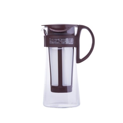 HARIO Mizudashi Coffee Pot mini - hideg kávékészítő kancsó barna 600ml