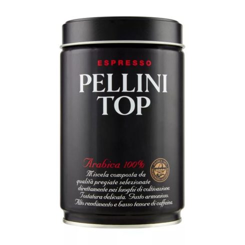 PELLINI TOP 100% Arabica fémdobozos őrölt kávé 250g