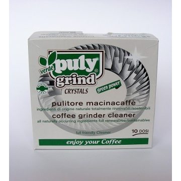   PULY GRIND Kávédaráló, kávéőrlő tisztító granulátum 10x15g