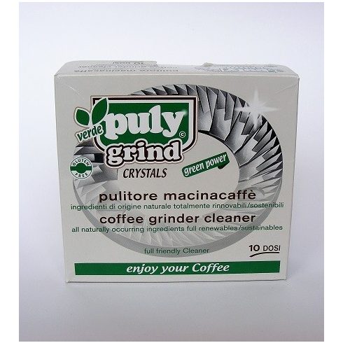 PULY GRIND Kávédaráló, kávéőrlő tisztító granulátum 10x15g