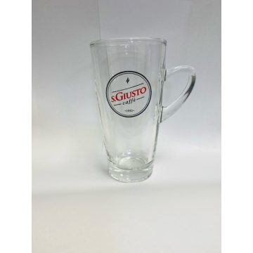 S.GIUSTO üveg Latte pohár
