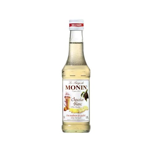 Monin szirup kávészirup fehér csokoládé 250ml 