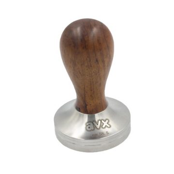 AVX kávétömörítő tamper fa nyéllel 58,5 mm