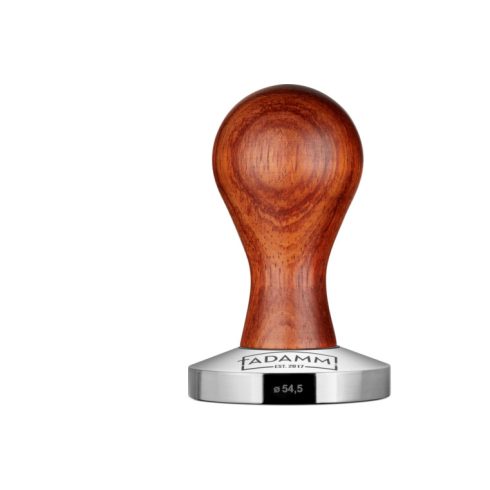TADAMM PADAUK egyedi, különleges kialakítású kávétömörítő fa nyél