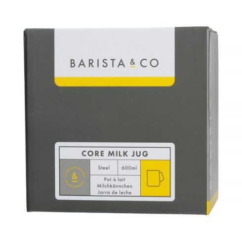 BARISTA & CO króm mércés tejhabosító, tejkiöntő kancsó 600ml 