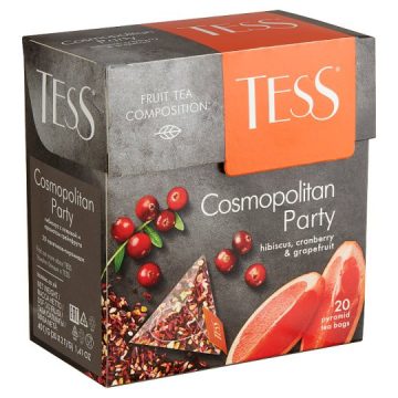 TESS Cosmopolitan Party gyümölcs tea filteres piramis