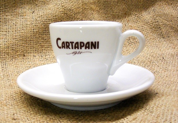 CARTAPANI espresso csésze és alj