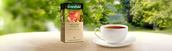 Greenfield tea filteres Peach Mellow