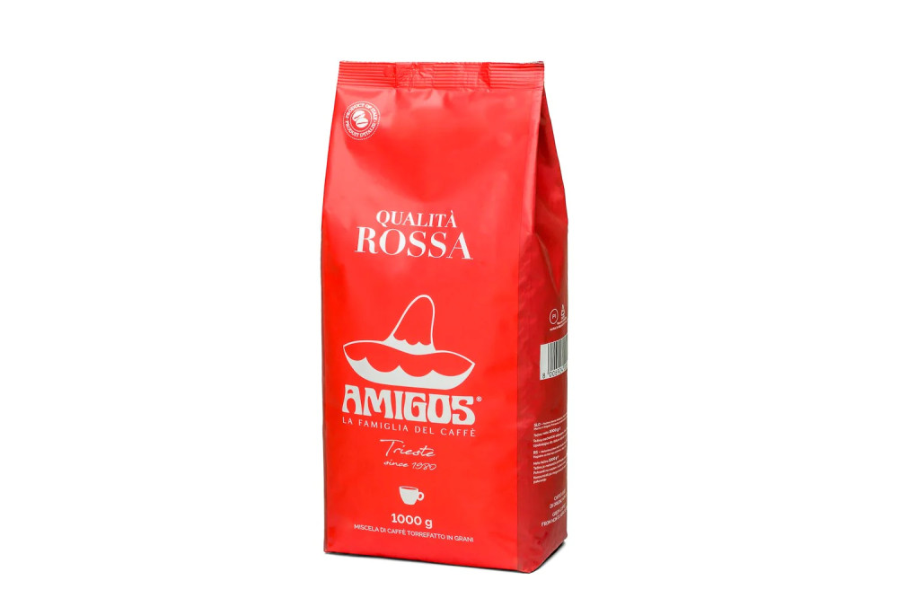 AMIGOS ROSSA szemes kávé 500g AMIGOS ROSSA szemes kávé 500g