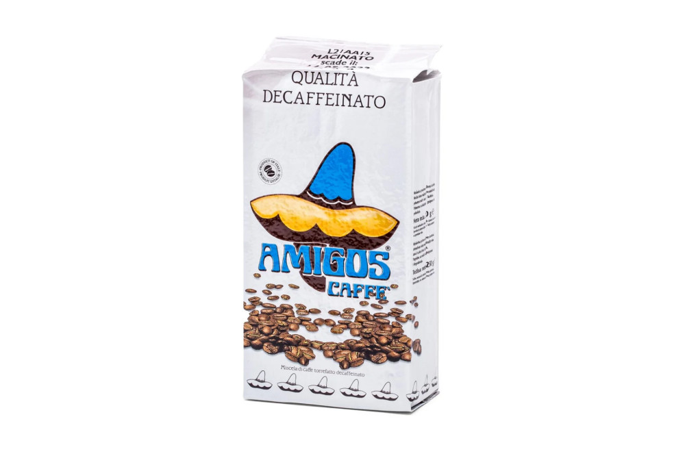 Amigos Decaffeinato koffeinmentes őrölt kávé 250g Amigos Decaffeinato koffeinmentes őrölt kávé 250g