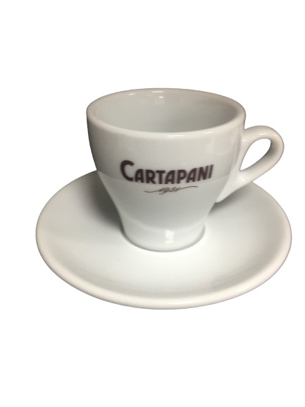 CARTAPANI cappuccino csésze + alj 