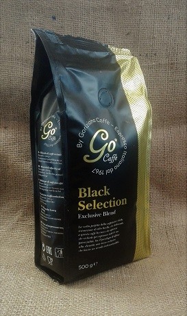 GO CAFFÉ Black Selection szemes kávé 500g - új összetétel GO CAFFÉ Black Selection szemes kávé 500g - új összetétel