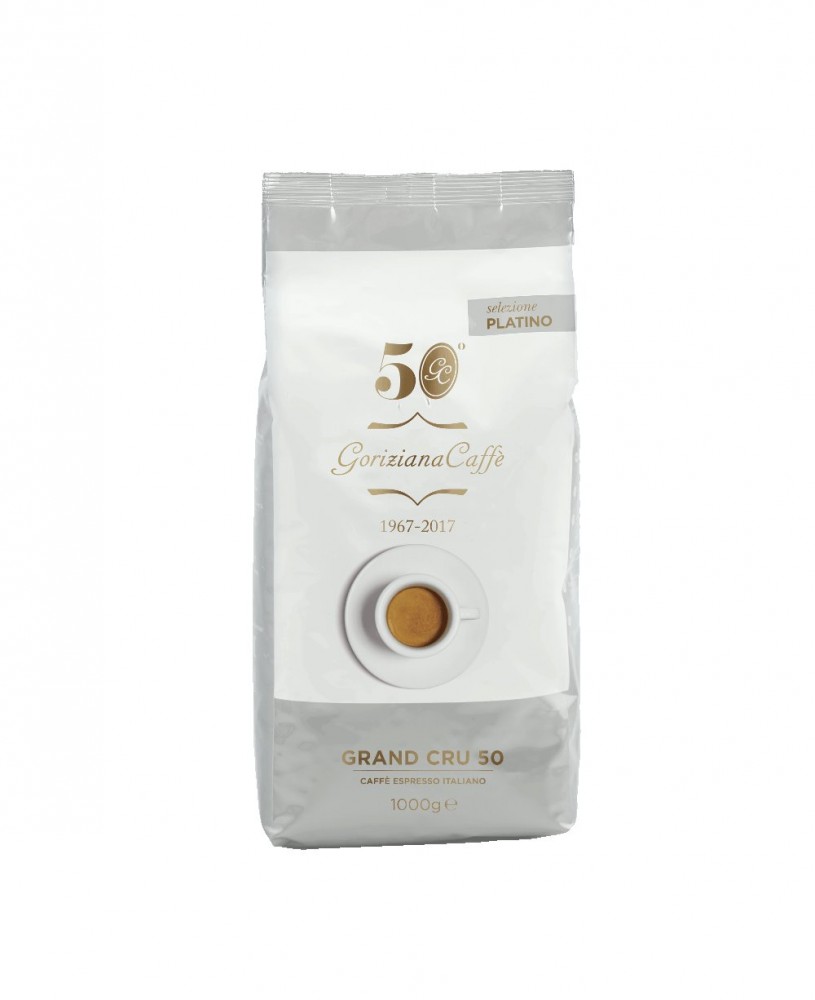 GORIZIANA CAFFÉ Grand Cru 50 szemes kávé 1000g- Selezione Platino GORIZIANA CAFFÉ Grand Cru 50 szemes kávé 1000g- Selezione Platino
