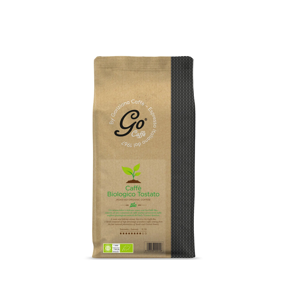 GO CAFFE BIO 500g szemes biokávé GO CAFFE BIO 500g szemes biokávé