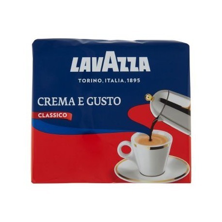 Lavazza Crema e Gusto őrölt kávé 2 x 250g Lavazza Crema e Gusto őrölt kávé 2 x 250g