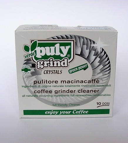 PULY GRIND Kávédaráló, kávéőrlő tisztító granulátum 10x15g