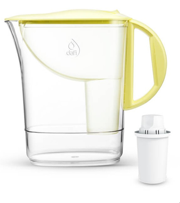 VÍZSZŰRŐ KANCSÓ, Dafi, 2,4l (sárga) VÍZSZŰRŐ KANCSÓ, Dafi, 2,4l (sárga)